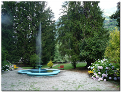 Fontana al Parco delle Terme di Crodo