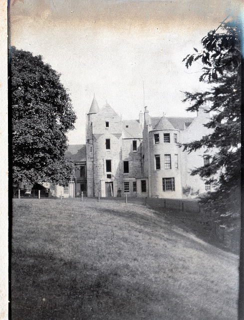 Rothiemay Castle,  and Col Forbes, Moray, Scotland, 1901 (Demolished)