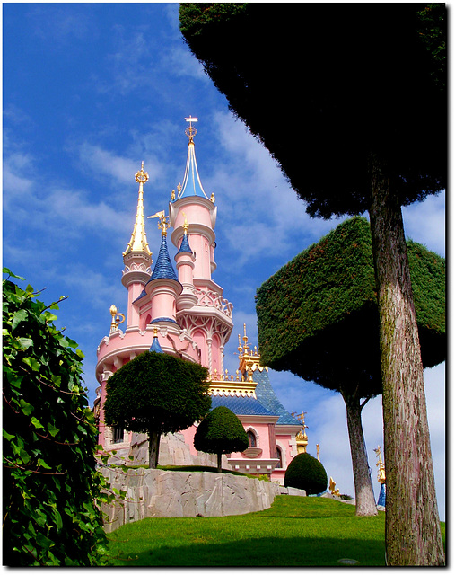 Disneyland Paris, le Château de la Belle au Bois Dormant