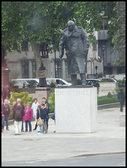Churchill statue