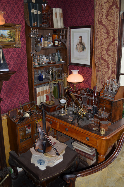London, The Sherlock Holmes Museum Interior