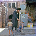 Street scene in the old city of Jerusalem in 1974