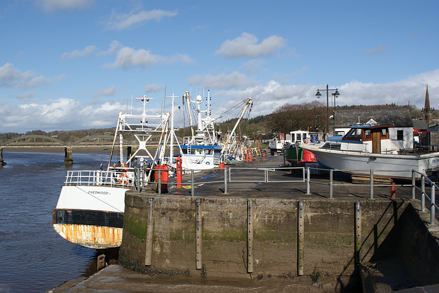 Boats At Kirkcudbright