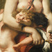 Detail of Medea About to Kill her Children by Delacroix in the Metropolitan Museum of Art, Jan. 2019