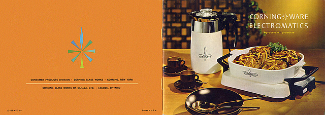 Corning Ware Booklet, 1960