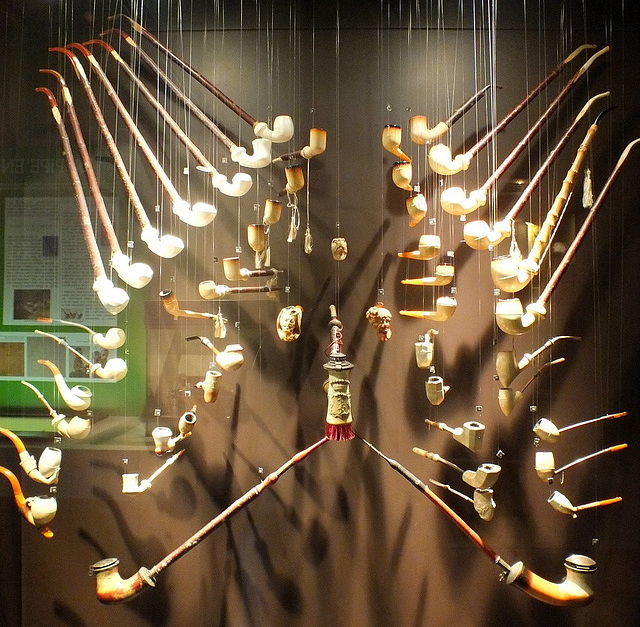Pipes (Musée du tabac de Bergerac)