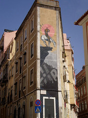 Corner mural.
