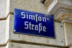 Leipzig 2017 – Old street name sign