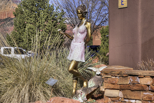 The Butterfly Girl – Sedona, Arizona