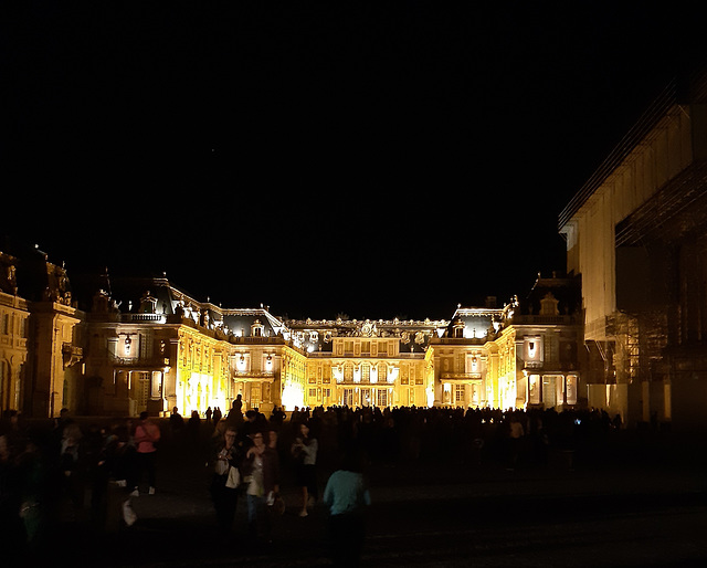 Versailles by night