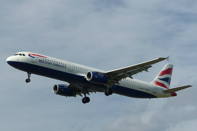 G-EUXM approaching Heathrow - 6 June 2015
