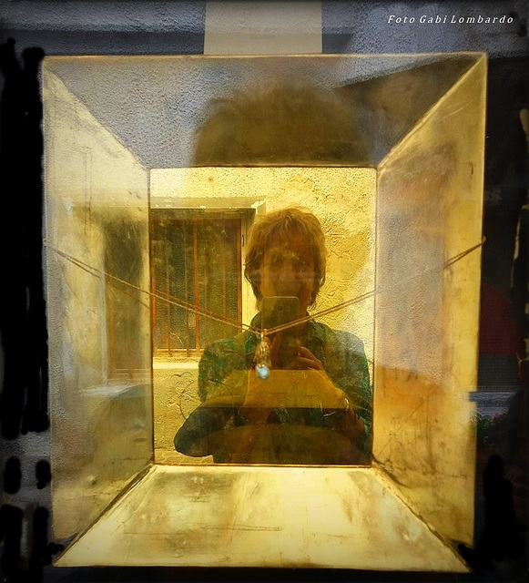 golden self-portrait