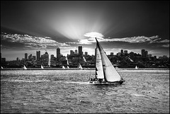 San Francisco sailing - 1986