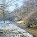 The River Medlock in Winter