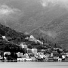 Hillside Near Kotor, Montenegro (BW)