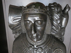 cast of john talbot effigy, whitchurch, shrops.