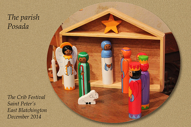 Crib Festival The parish Posada 12 12 2014