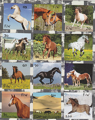 artistamps: horses