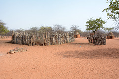 Namibia, Traditional Himba Village of Onjowewe