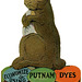 Easter Bunny Greetings from Putnam Dyes, ca. 1910s