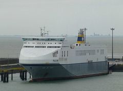 Pauline at Zeebrugge - 31 May 2015