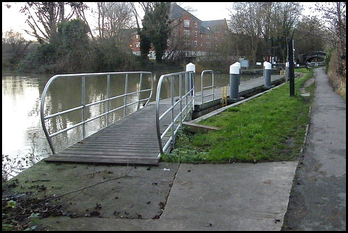 ugly Canal & River Trust jetty