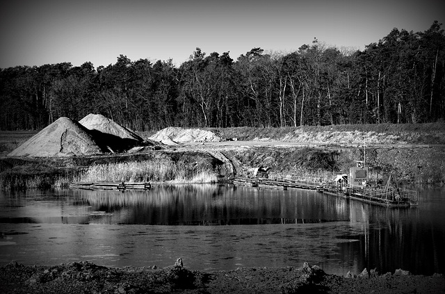 Offene Wunden in der Landschaft - Open wounds in the landscape