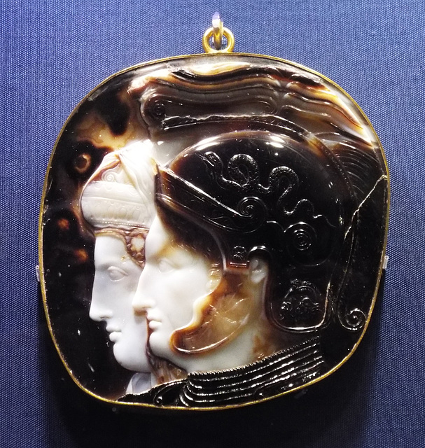 Ptolemaic Onyx Cameo in the Metropolitan Museum of Art, July 2016