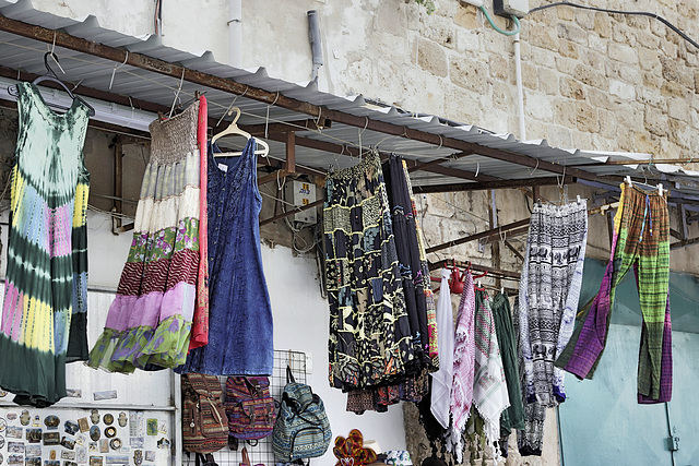 The Rag Trade – Salah e din Street, Old City, Acco, Israel
