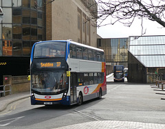 Stagecoach East (Cambus) 10879 (YX67 VDR) in Peterborough - 18 Feb 2019 (P1000388)