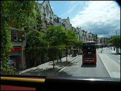 bussing along the Walworth Road