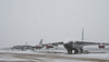 Snow at Pima Air and Space Museum