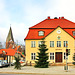 Neubukow,  Rathaus und Kirche
