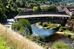 Holzbrücke in Forbach