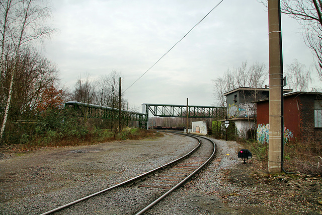 Werksbahn Thyssen, Gleisanschluss (Duisburg-Beeck) / 8.02.2020
