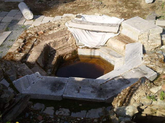 Paleo-christian baptistery.
