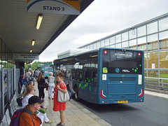 DSCF7742  Arriva 5009 (MX13 ABF) on the Runcorn Busway - 15 Jun 2017