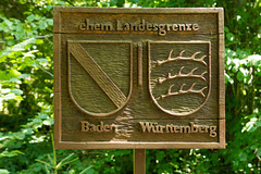 ehemalige Landesgrenze Baden - Württemberg