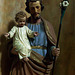 St Joseph and his staff - statue in Santa Maria Assunta, Gavinana