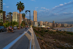 An der Corniche in Beirut