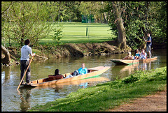 punting on the Cherwell