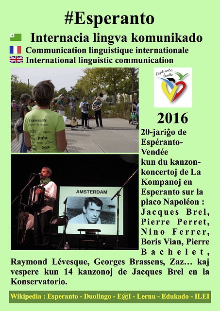 #Esperanto Koncerto Kompanoj 2016 RSY EO1