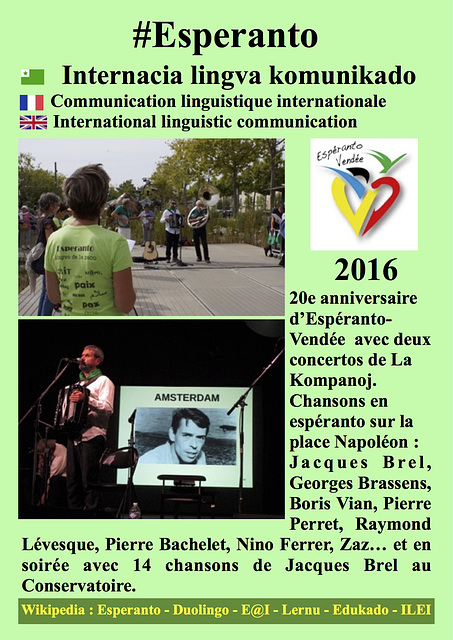 #Esperanto Koncerto Kompanoj 2016 RSY FR2