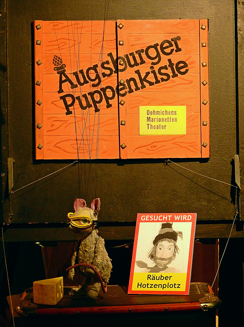 Zu Besuch in der Augsburger Puppenkiste.... PiPs