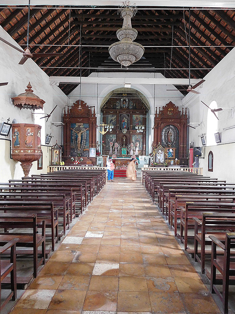 1605 Portuguese church interior