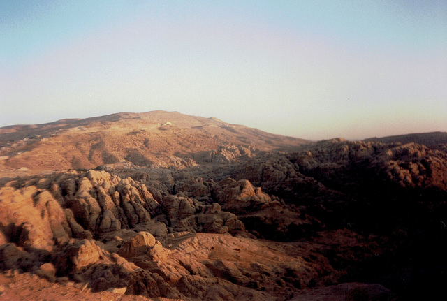 Mountains around Petra.