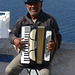 Músico  en Santorini