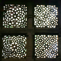 Islamic window art