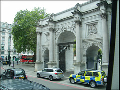 police at Marble Arch
