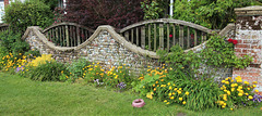 Garden Wall, Fairway Cottage, The Common, Southwold, Suffolk